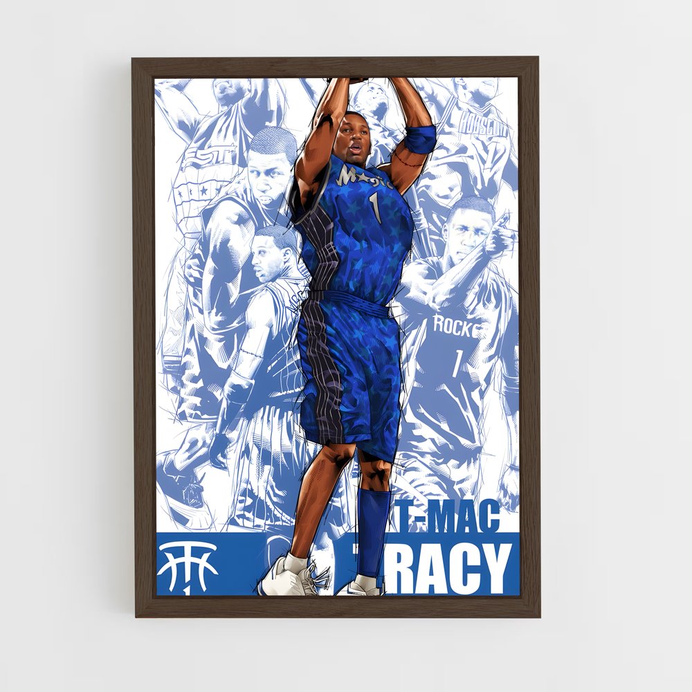 Poster MVP McGrady – affiche Basketball (vue 5)